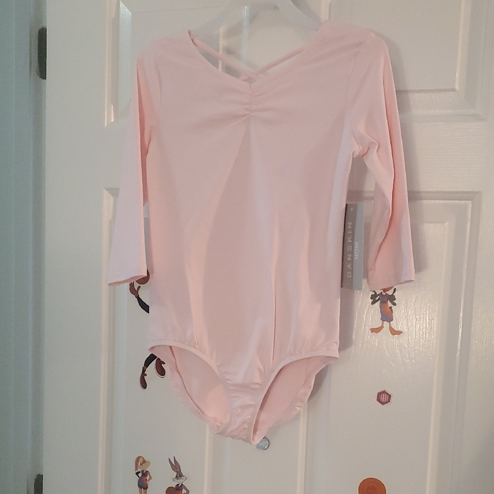 Danskin Kids Light Pink Bodysuit